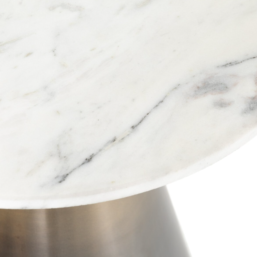 Armon End Table: 2nd Up-Close Product Tabletop View