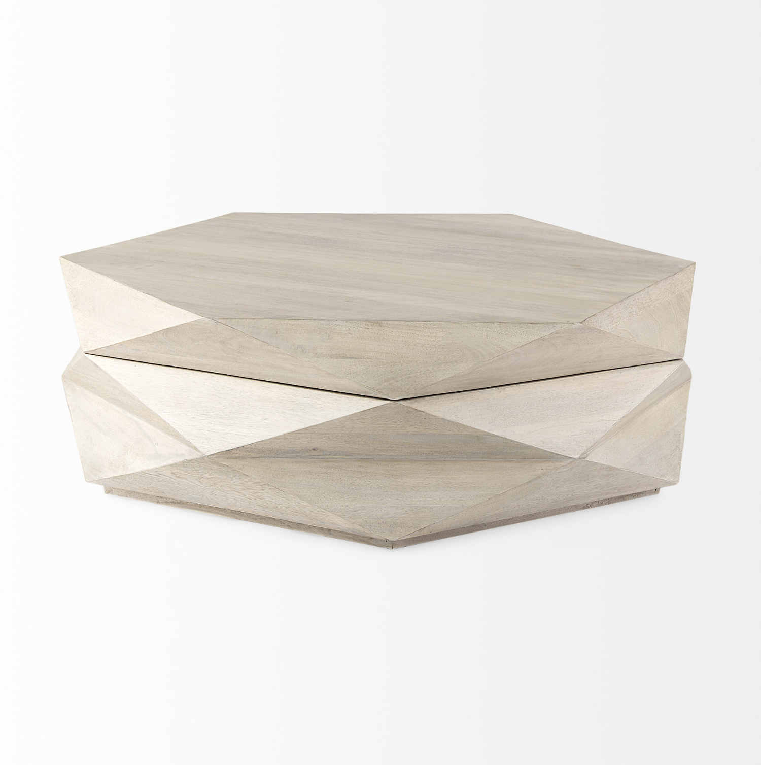 Arreto Hexagonal Storage Coffee Table: Product View