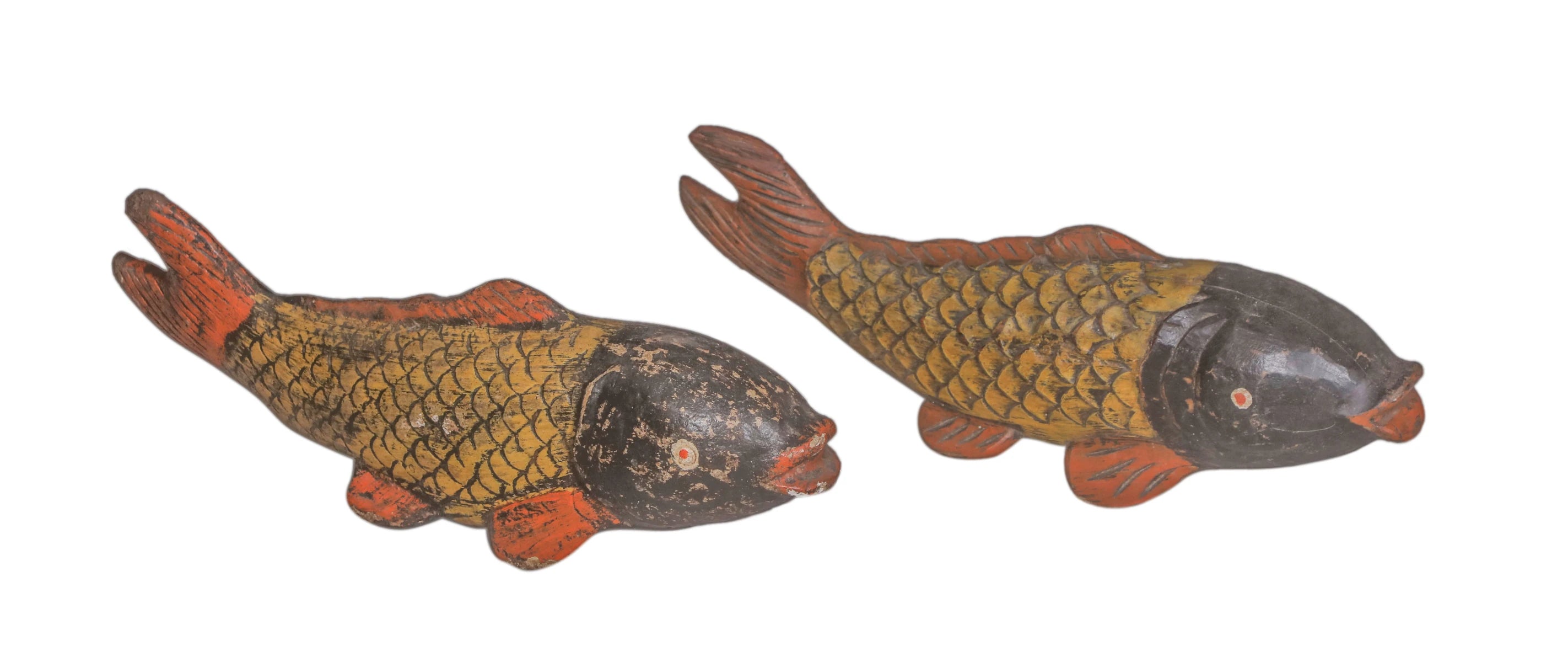 Artisan Crafted Teak Fish: Available at City Home PDX