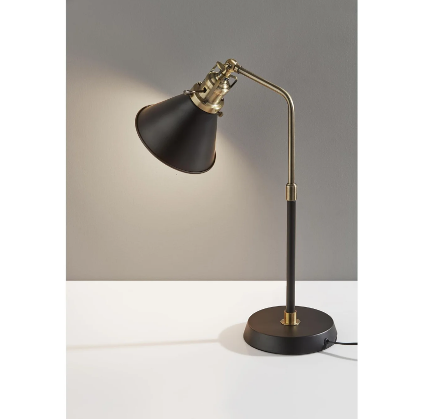 Arthur Desk Lamp: Adjustable Shade Light-On Product View