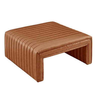 Atkinson Coffee Table/Ottoman in Vintage Cider: Product Quarter View