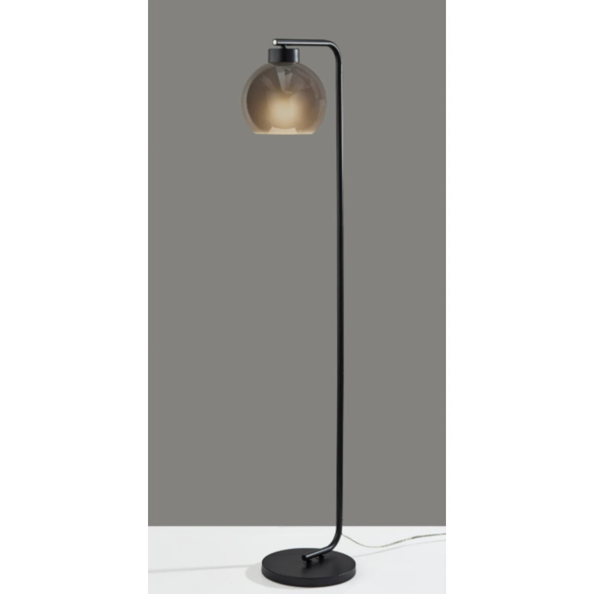 Atticus Floor Lamp: Light-On Product View