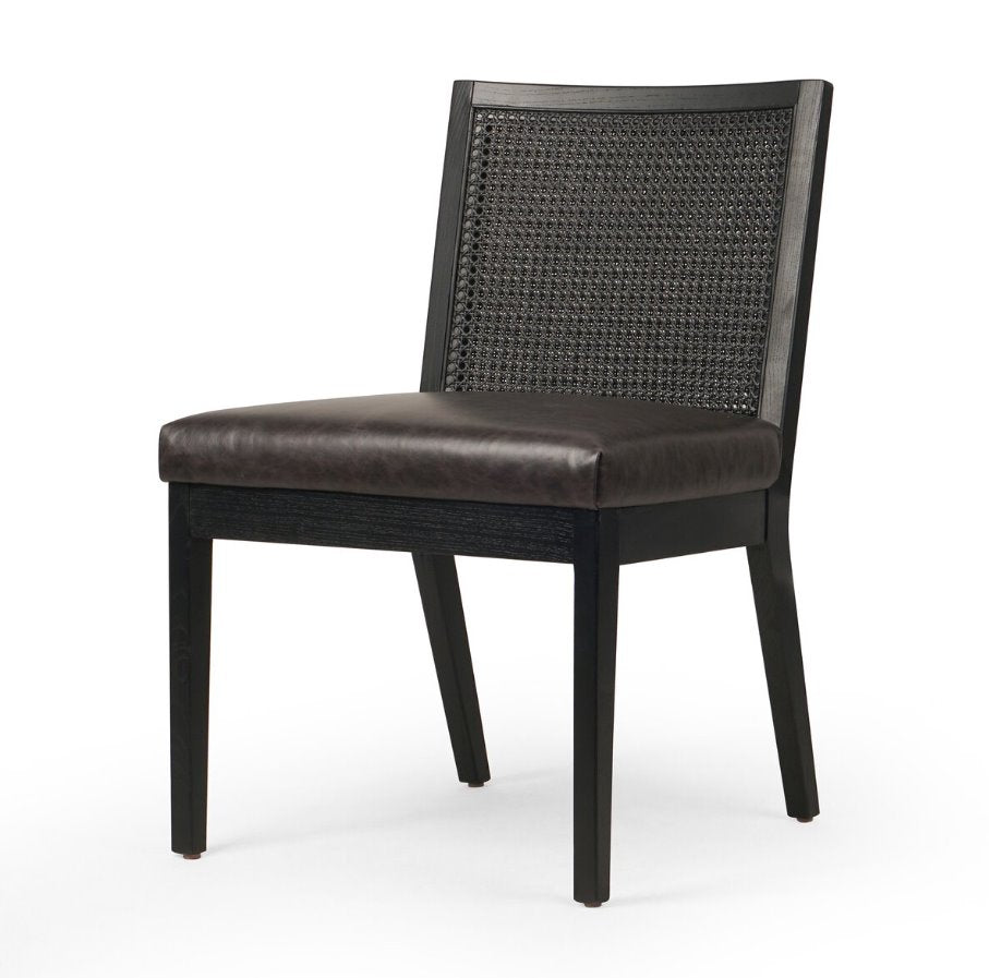 Antonia Armless Dining Chair-Sonoma Black: Available at City Home PDX