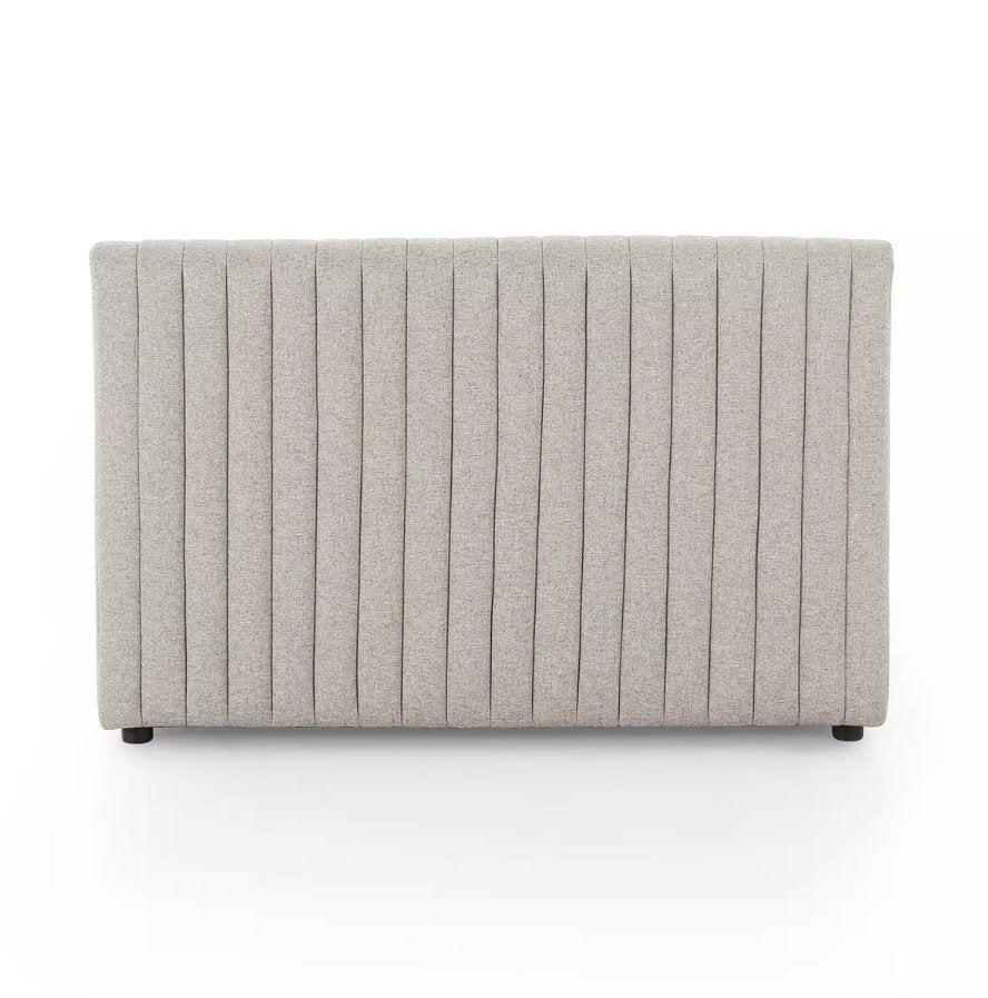 Augustine 49" Dining Bench in Orly Natural: Product Back View