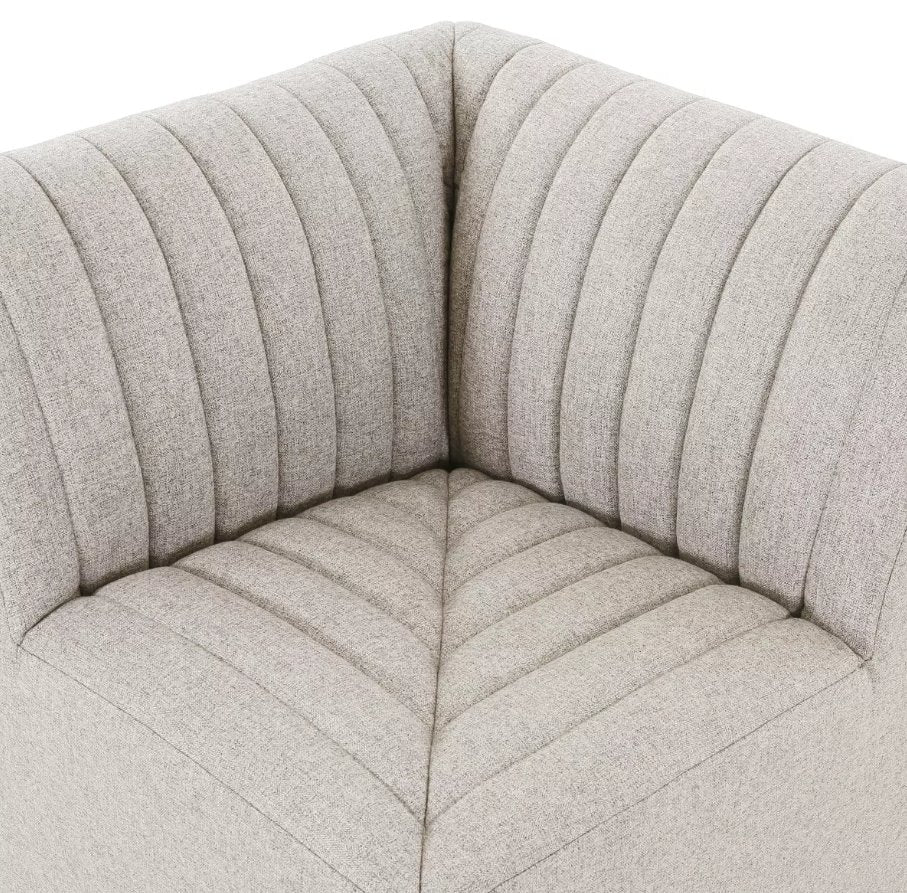 Augustine Corner Chair in Orly Natural: Cushion View