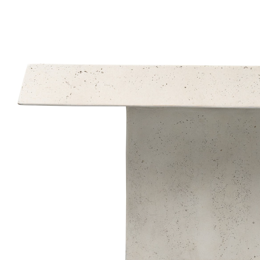 Avila Outdoor Coffee Table: Up-Close Product Edge View