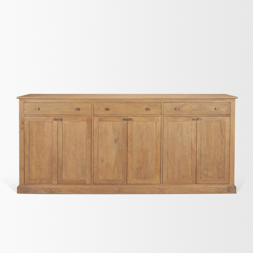 Baron 6 Door Sideboard: Available at City Home PDX