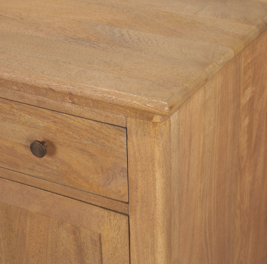 Baron 6 Door Sideboard: Product Tabletop Corner View