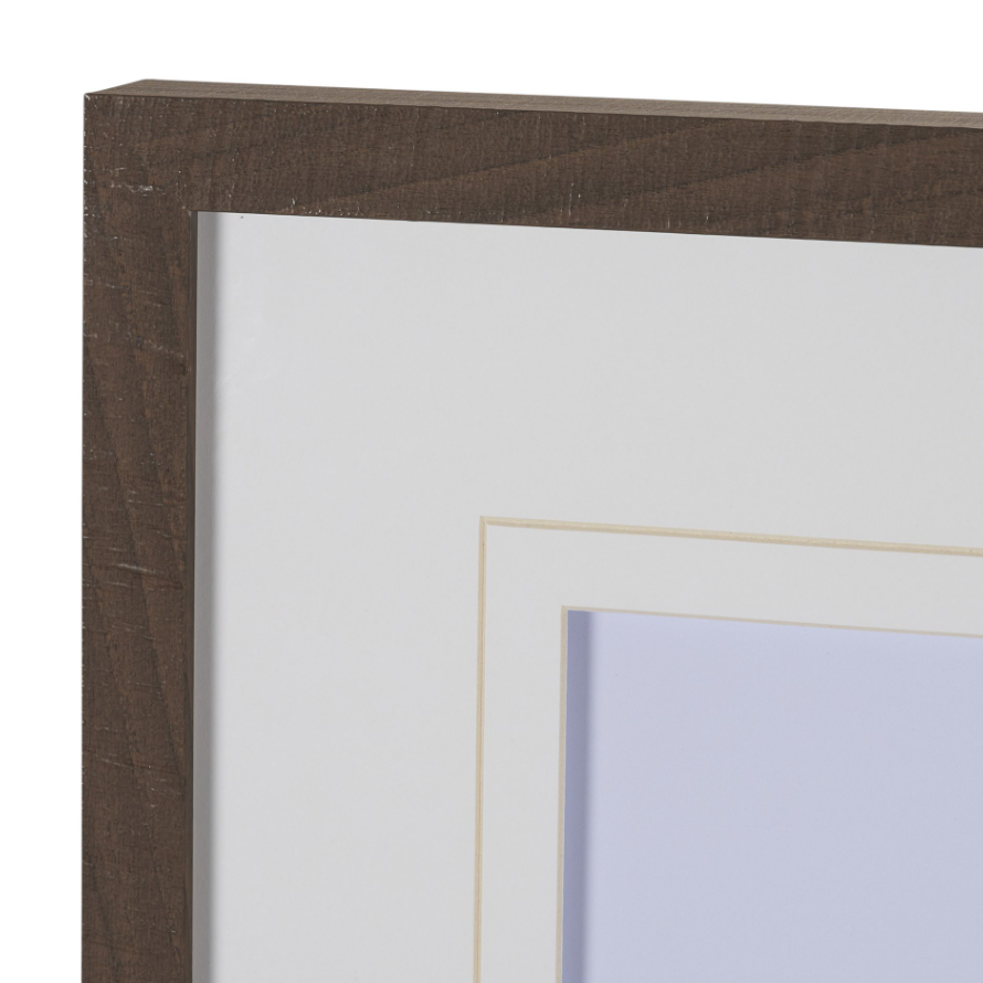 Beach Hut Wall Art: Up-Close Product Corner View