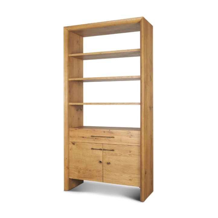 Belford 2 Door Open Shelf Unit: Available at City Home PDX