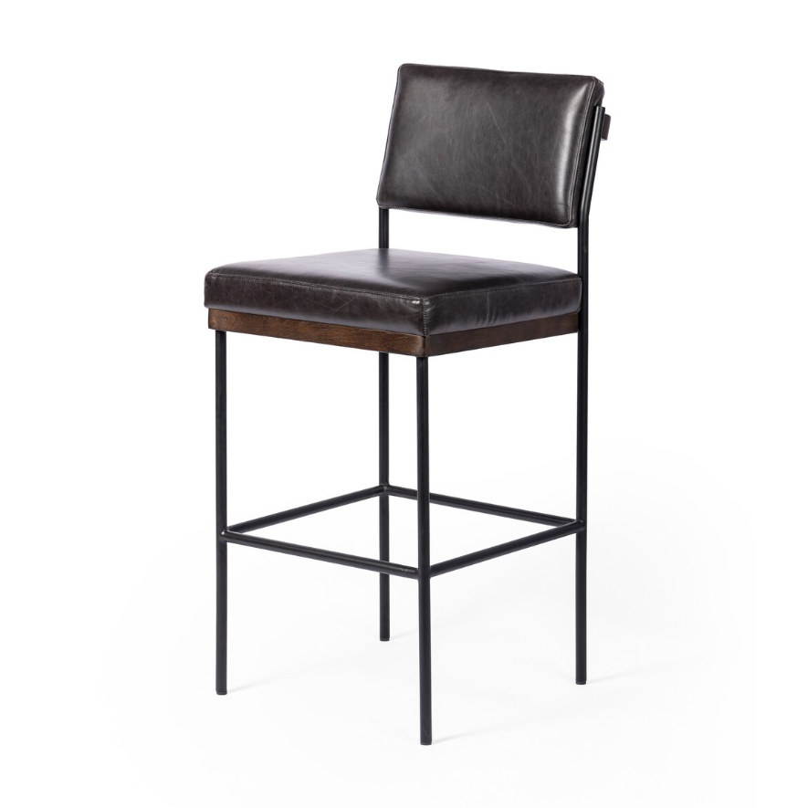 Benton Counter Stool-Sonoma Black: Product View