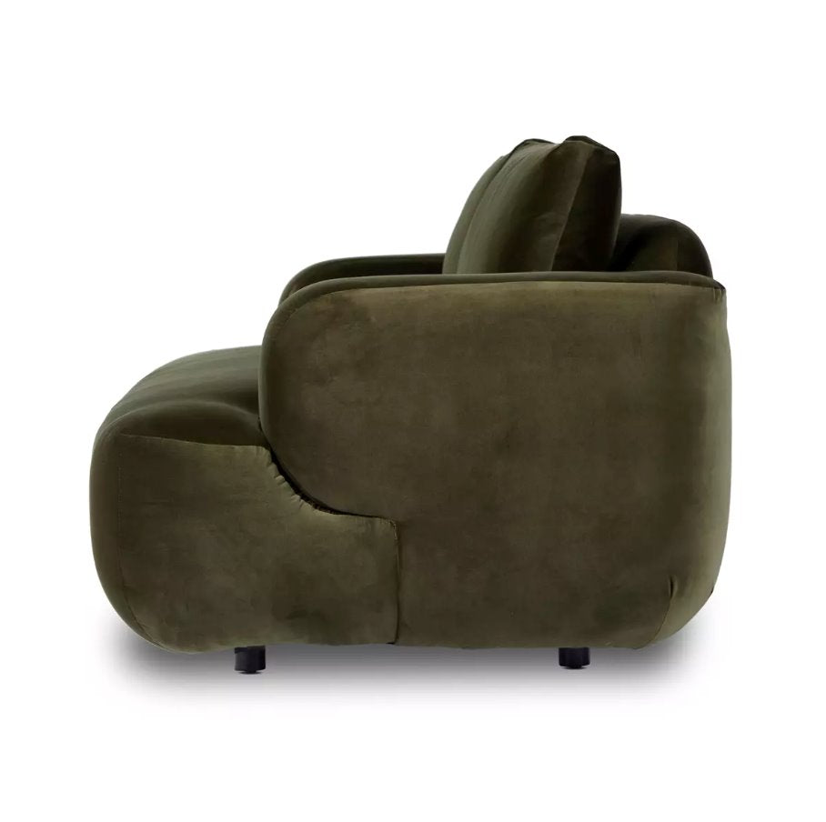 Benito 90" Sofa: Product Side View