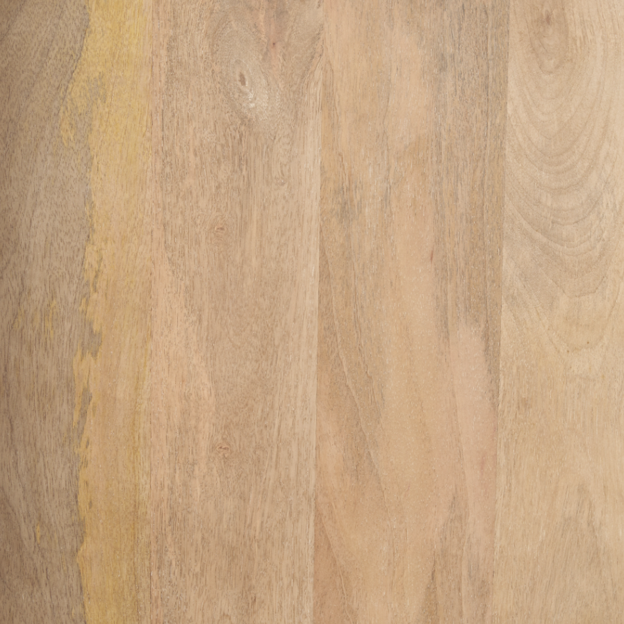 Beth Rectangular Dining Table: Mango Wood Finish View