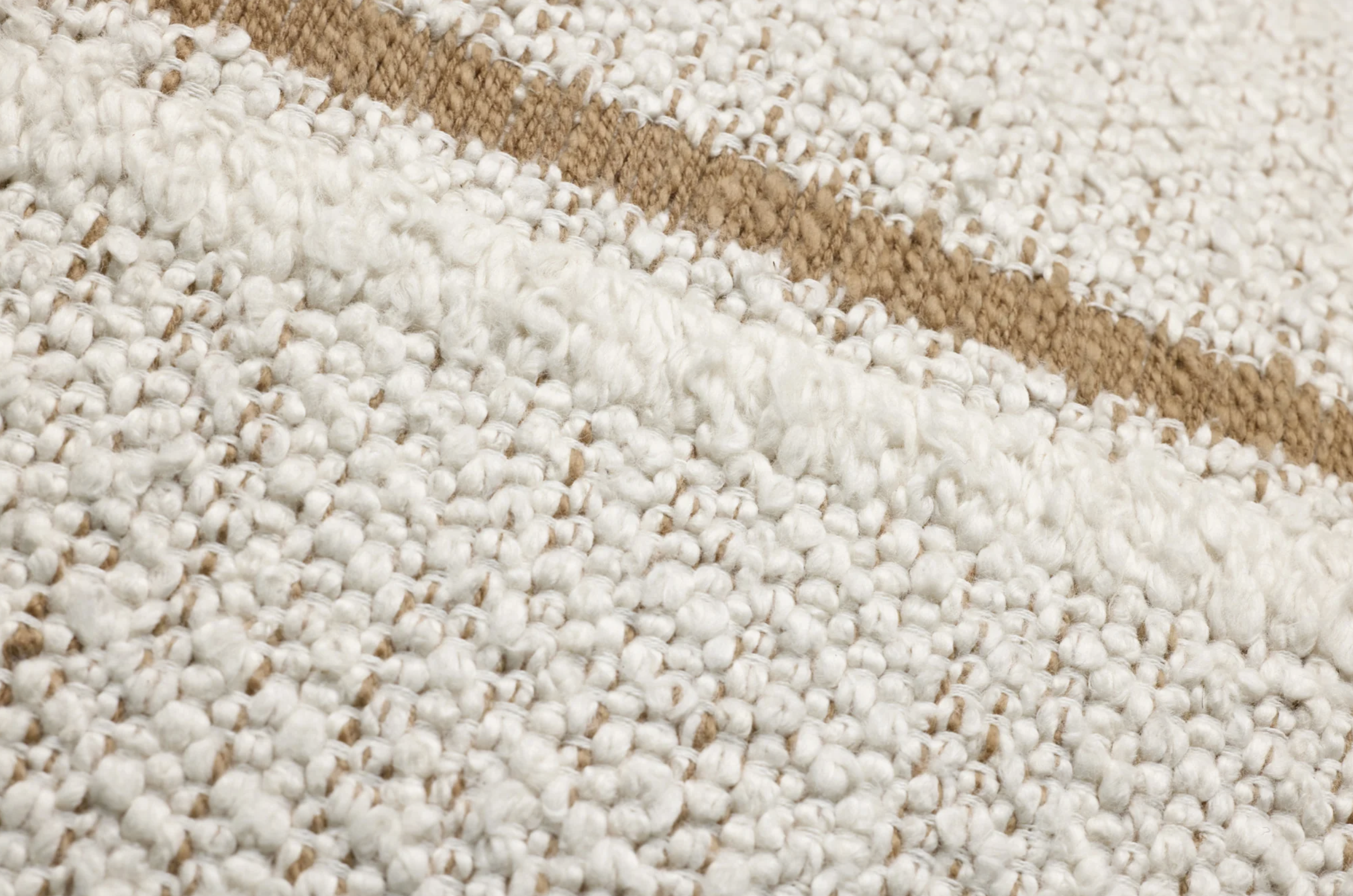 Boucle Striped Pillow: Up-Close Product View