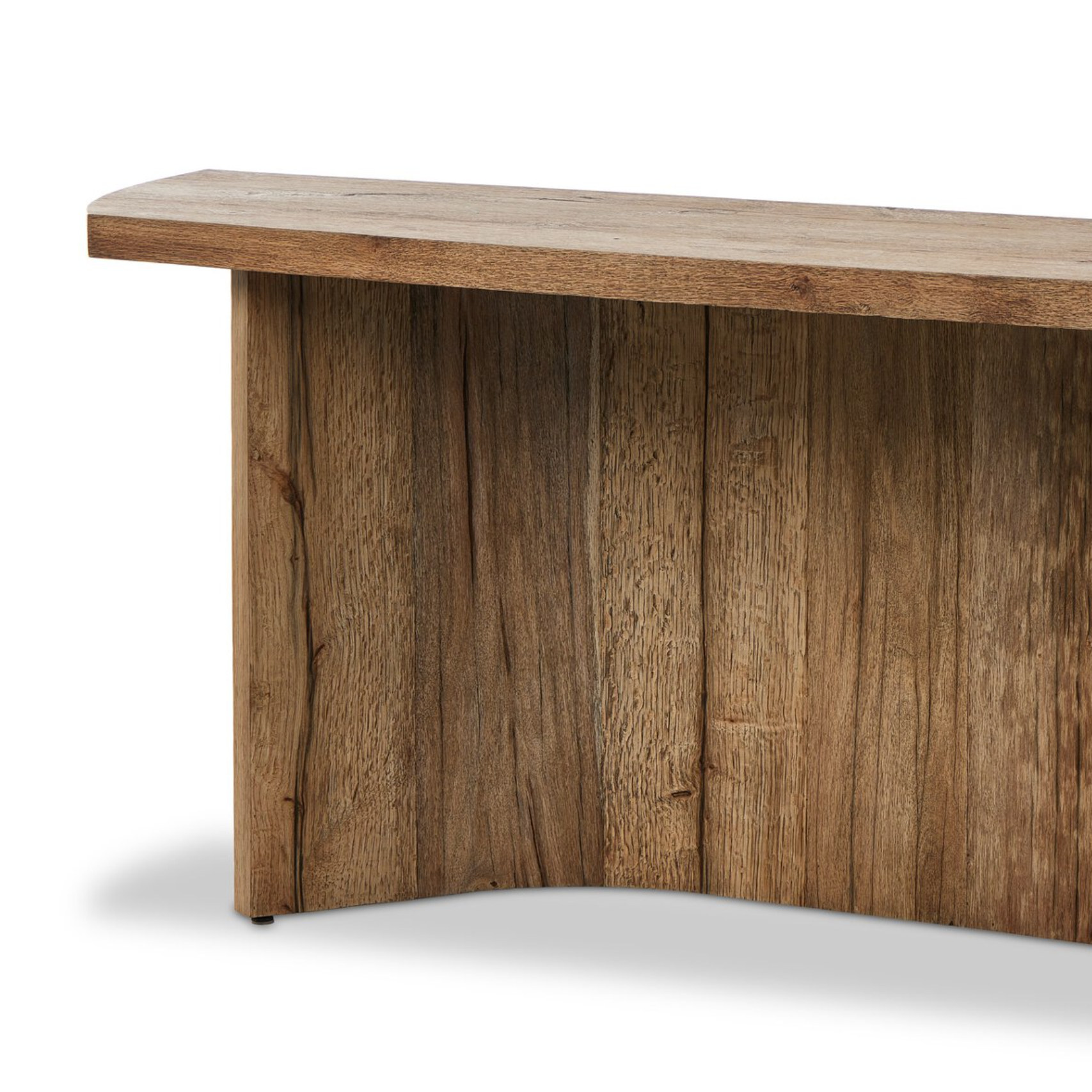 Brinton Console Table: Front Product Corner View