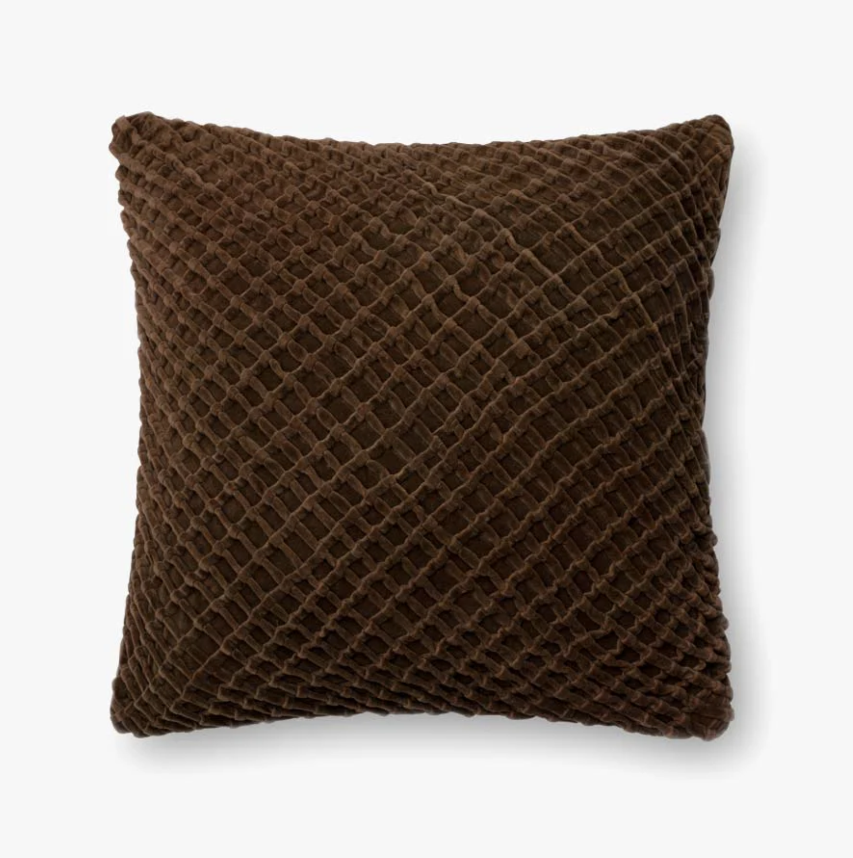 Brown Pillow: Available at City Home PDX