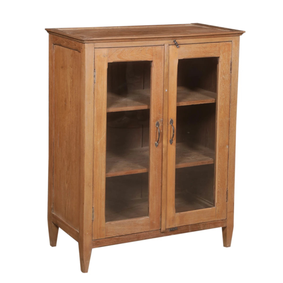 Lowboy Teak Cabinet with Glass-Style One: Available at City Home PDX