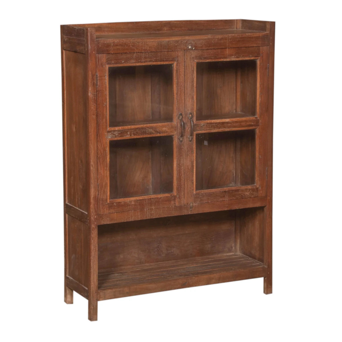 Handmade Teak Cabinet: Available at City Home PDX