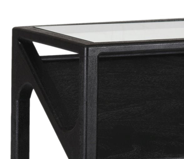 Canberra Console Table: Product Corner View