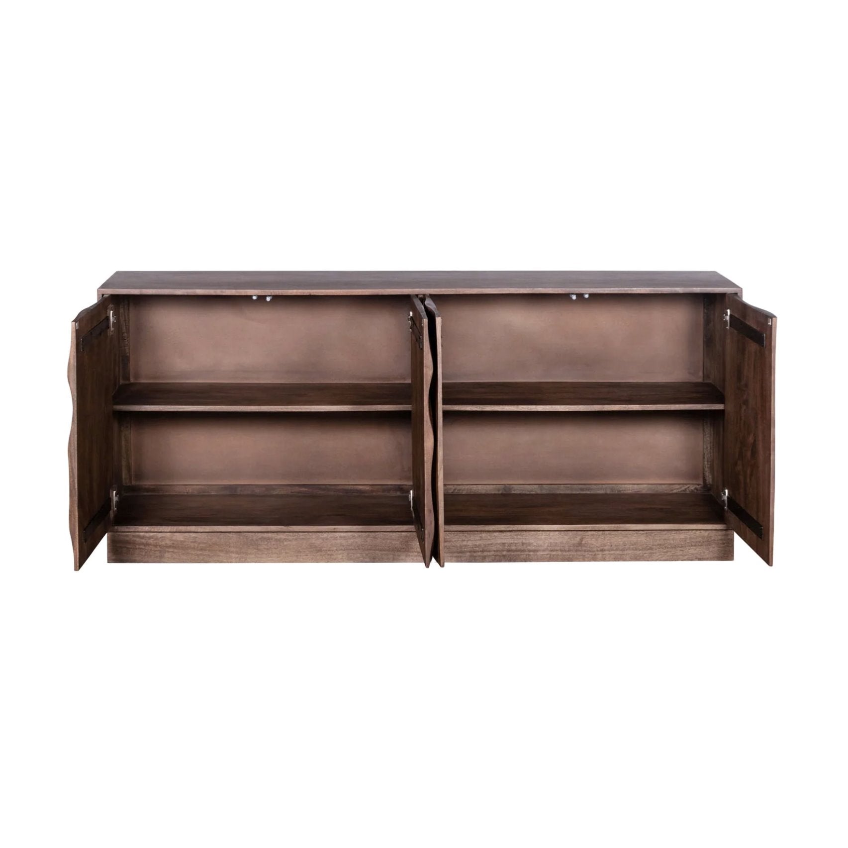 Caracol Sideboard: Open Cabinet View