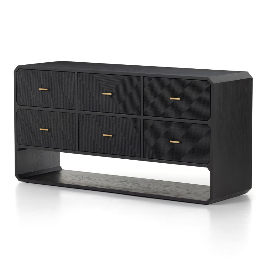 Caspian 6 Drawer Dresser: Product View