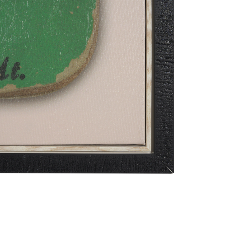 Chasing Numbers Bingo Card Wall Art-Style I: Product Frame View