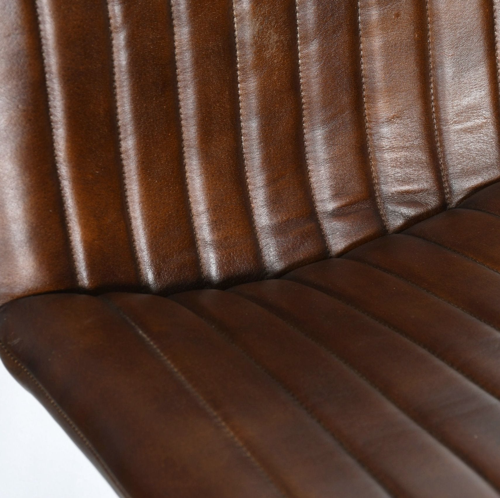 Chelsea Dining Chair in Chestnut Brown: Seating View