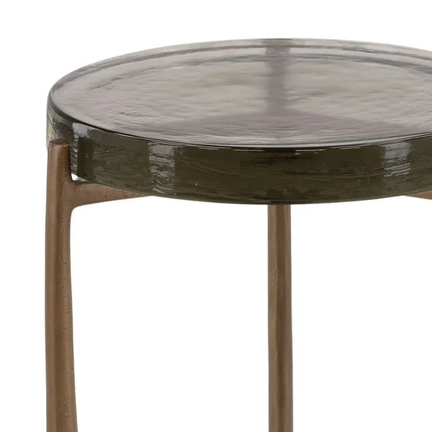 Corentin Side Table: Up-Close Tabletop View