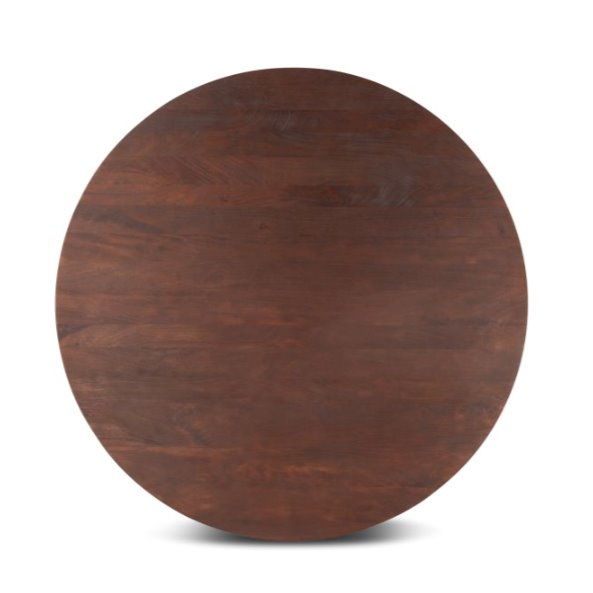 Cambridge 60" Round Dining Table: Front Tabletop View