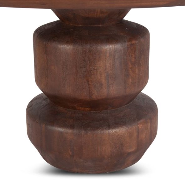 Cambridge 60" Round Dining Table: Base View