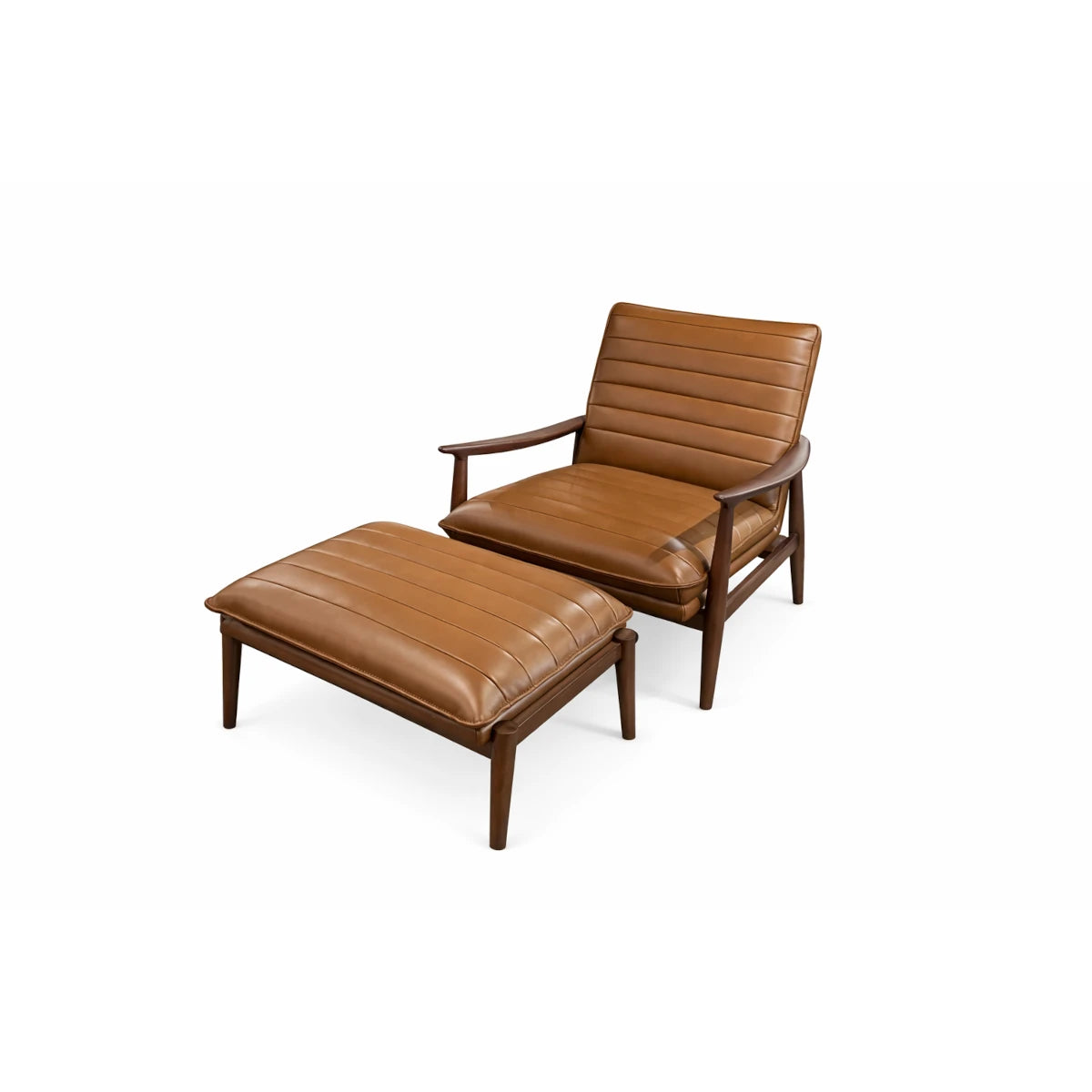 Campbell Leather Chair: Available at City Home PDX