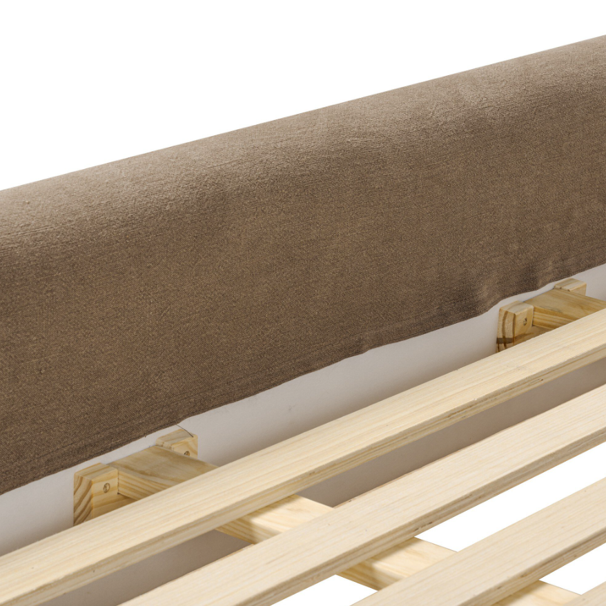Amber Lewis X Four Hands Dalia Bed-Broadway Coffee: 3rd Up-Close Product View