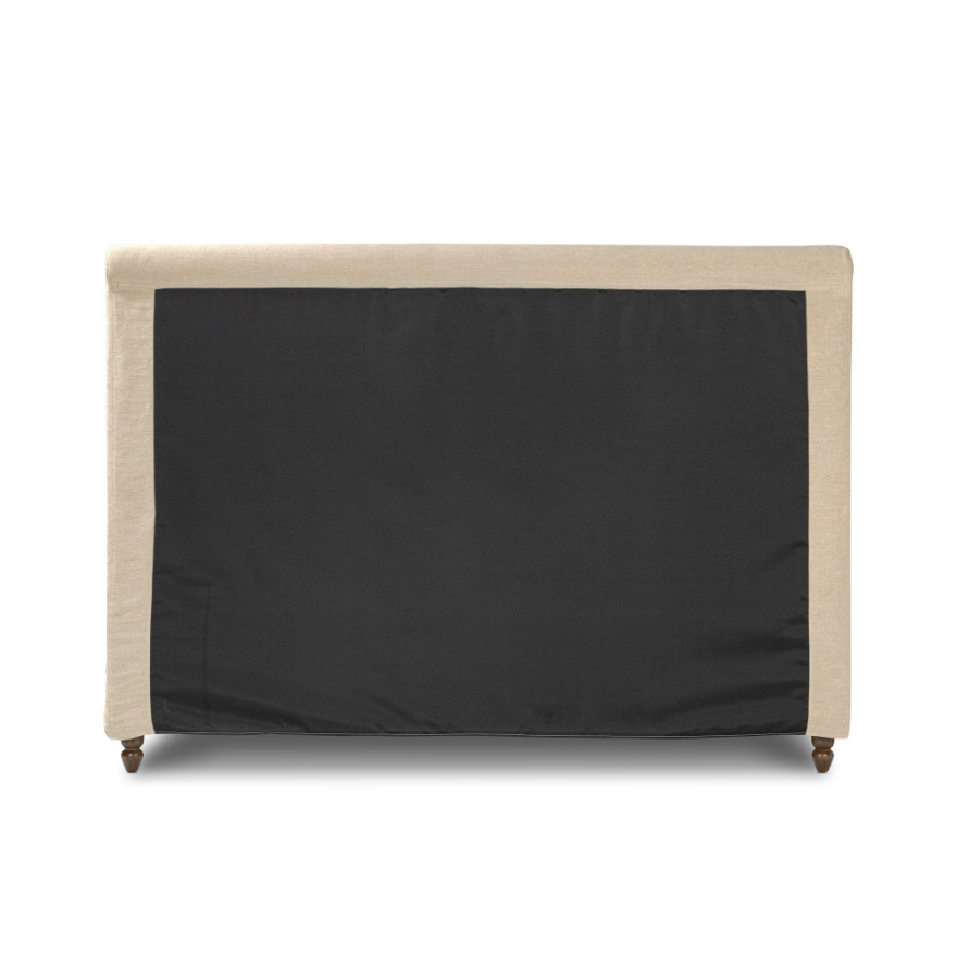 Amber Lewis X Four Hands Dalia Bed-Broadway Dune: Product Back View