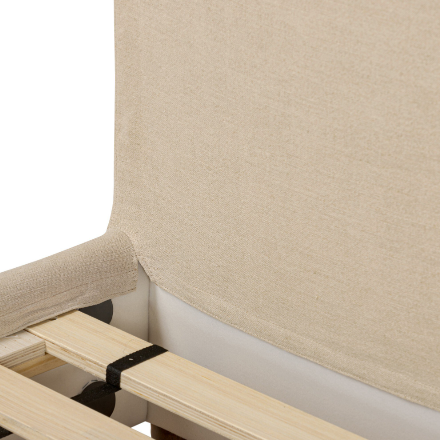 Amber Lewis X Four Hands Dalia Bed-Broadway Dune: Up-Close Product View