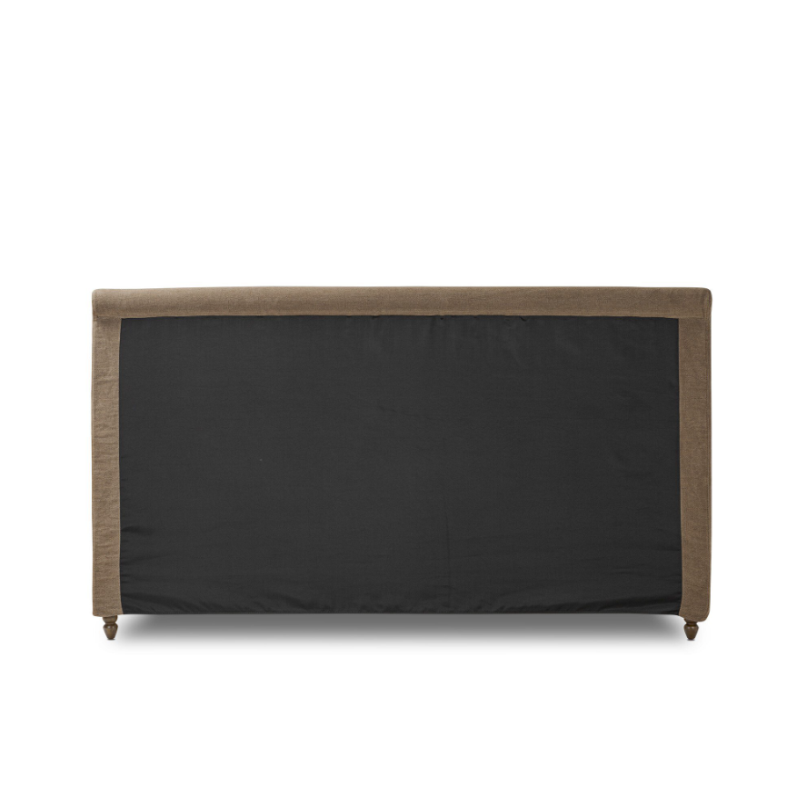 Amber Lewis X Four Hands Dalia Bed-Broadway Coffee: Product Back View