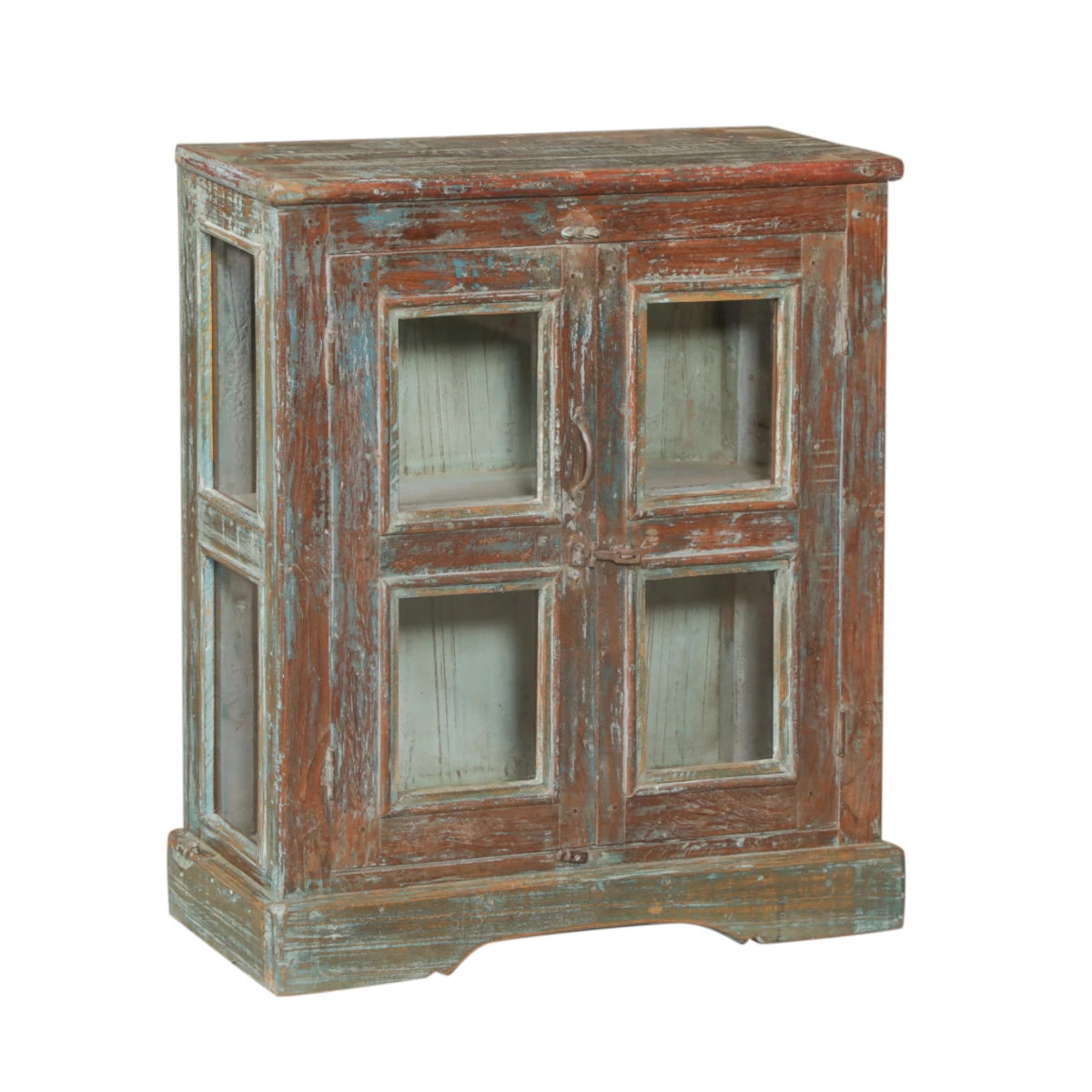 Wooden Cabinet with Glass-Style C: Product View