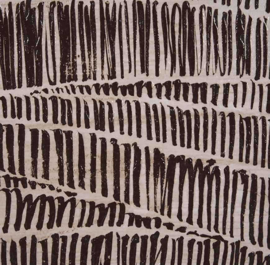 Delineation Framed Wall Art: Hand-Embellished Texture View