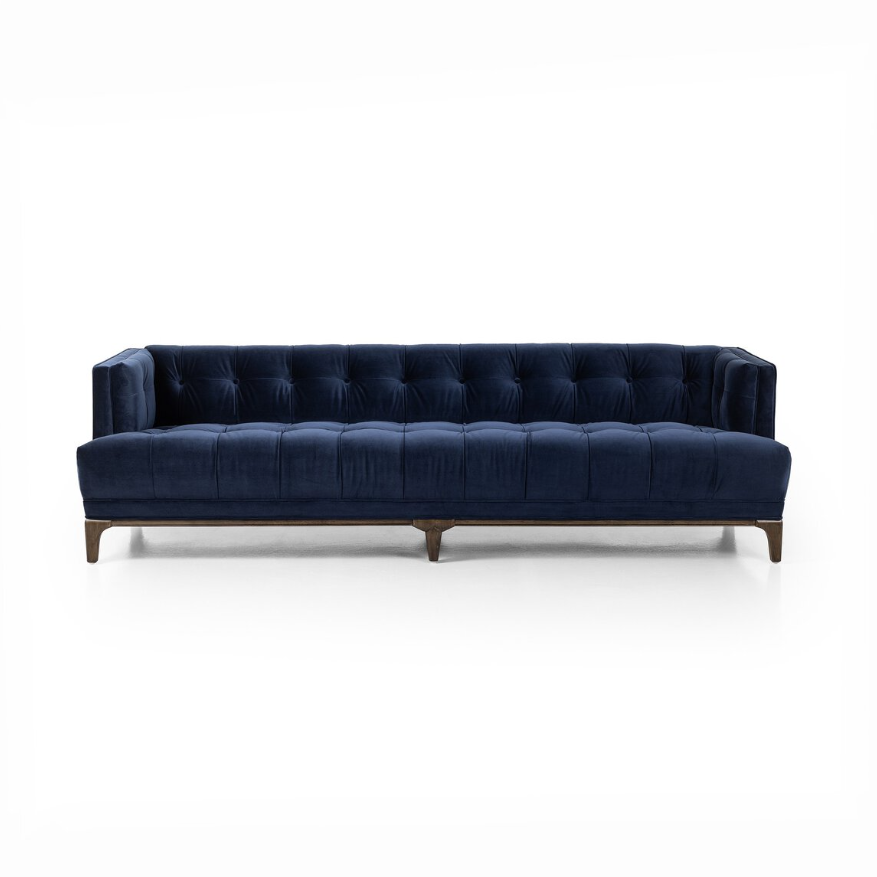 Dylan Sofs-Sapphire Navy: Front Product View