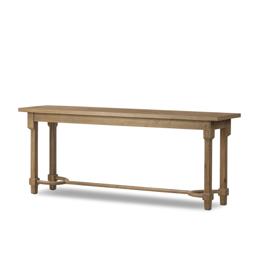 Amber Lewis X Four Hands Edison Console Table: Product View