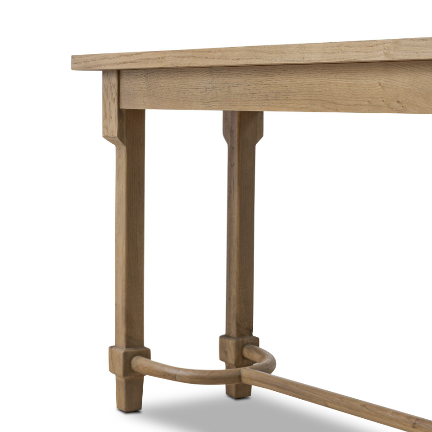 Amber Lewis X Four Hands Edison Console Table: Up-Close Product View