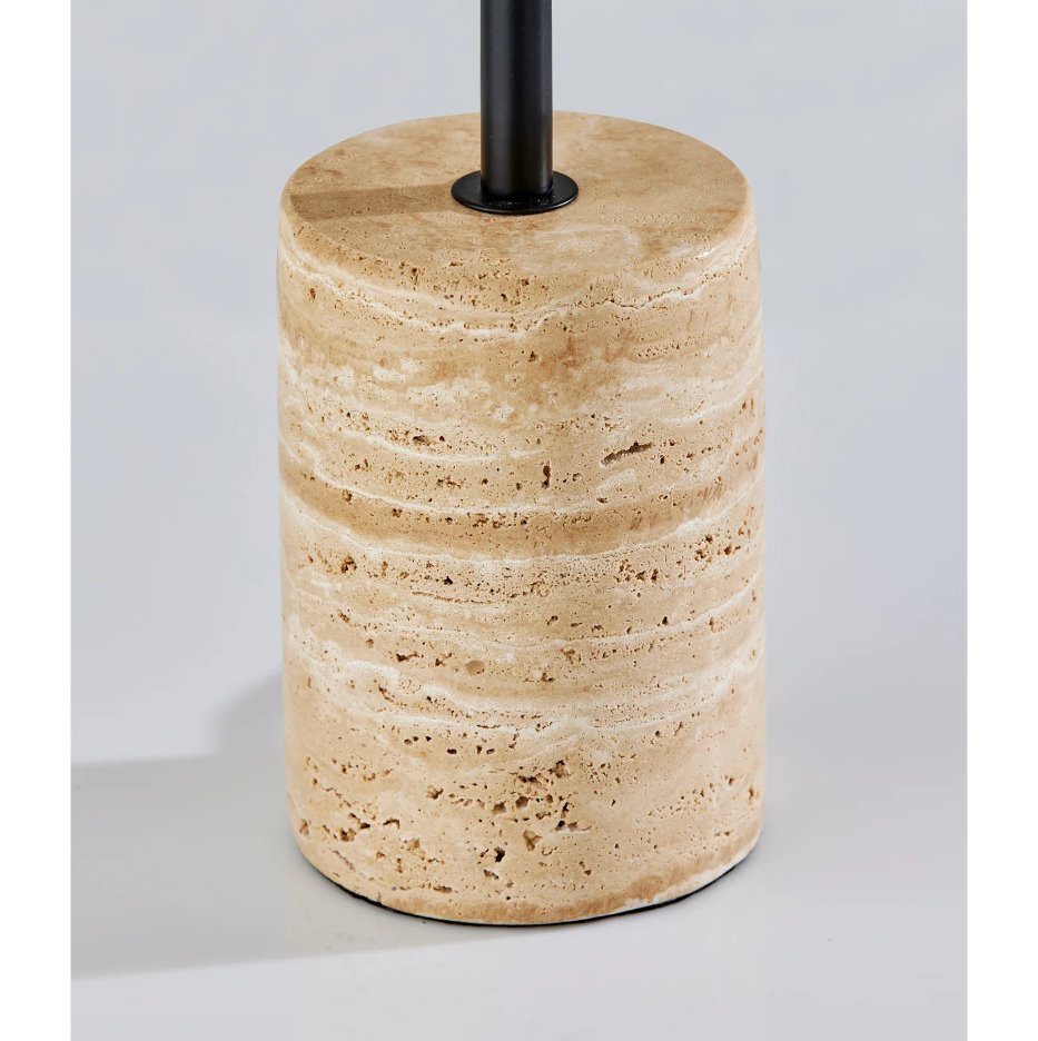 Eleanor Table Lamp: Sandstone Base View