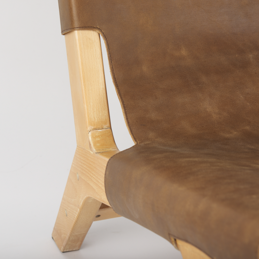 Elodie Accent Chair: Low-Slung Product Frame View