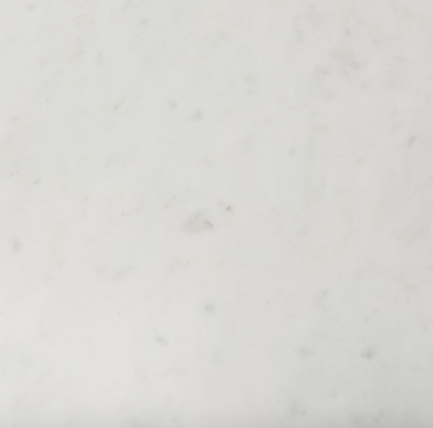 Enzo 32" Foyer Accent Table: White Marble View