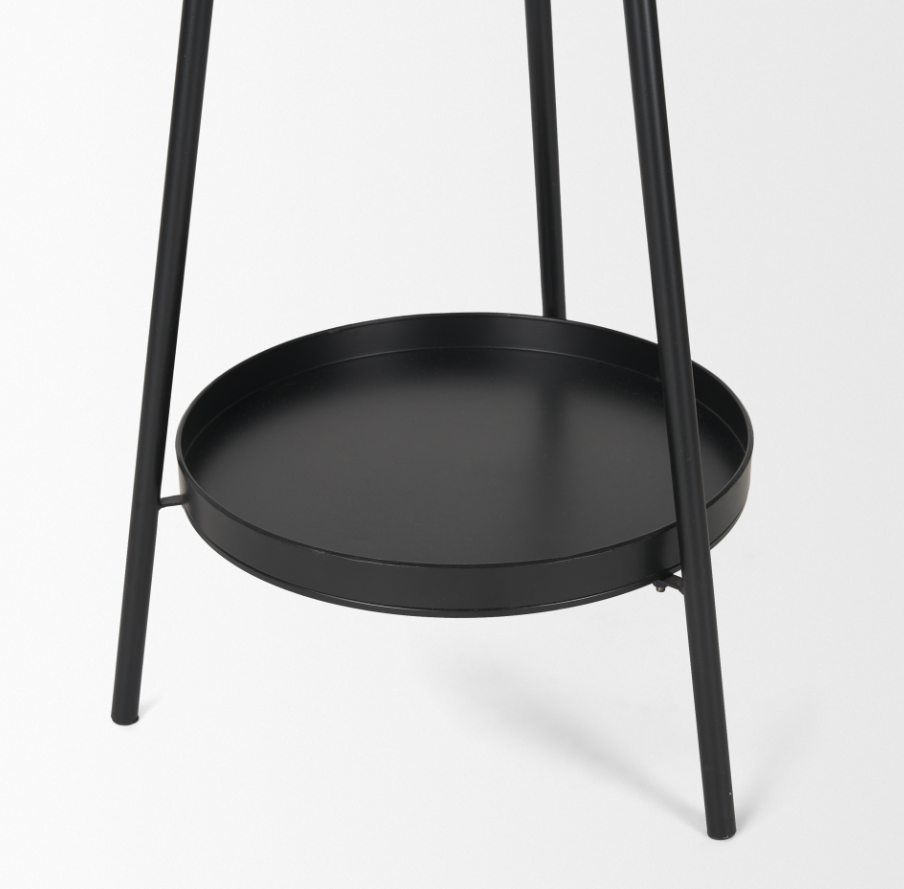 Everett Metal Coat Rack: Product Shelving View