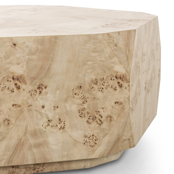 Elena Coffee Table: Up-Close Front Product View