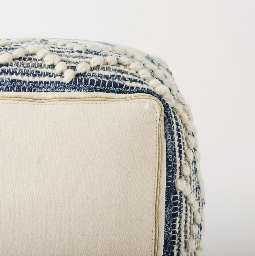 Eshana Pouf Product Back View