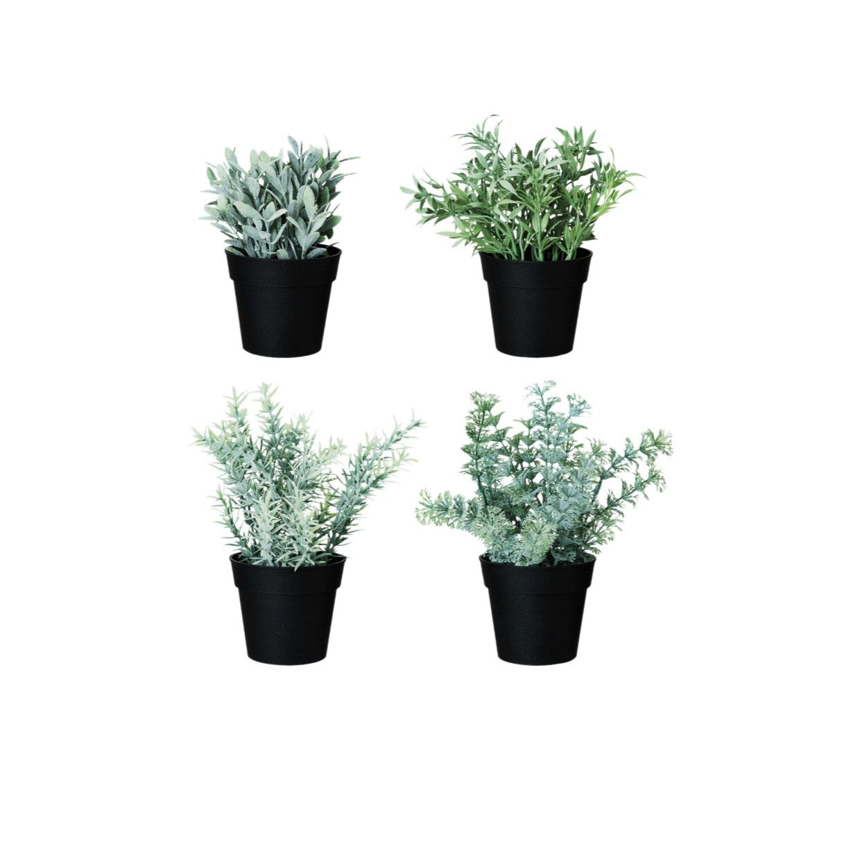 Faux Herbs in Plastic Pot: Available at City Home PDX