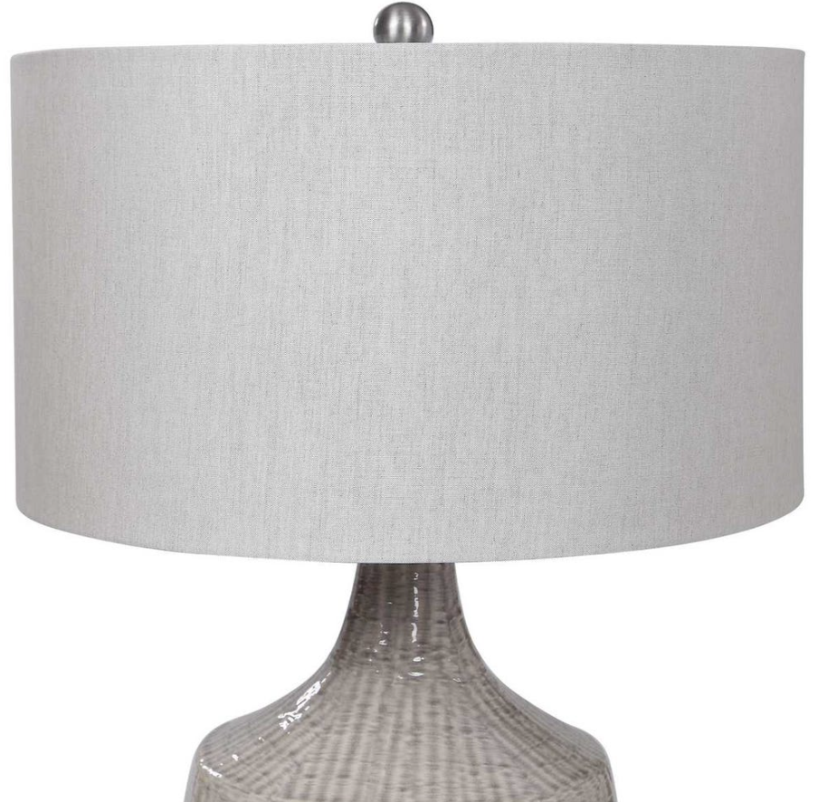 Felipe Table Lamp: Hardback Drum Shade View