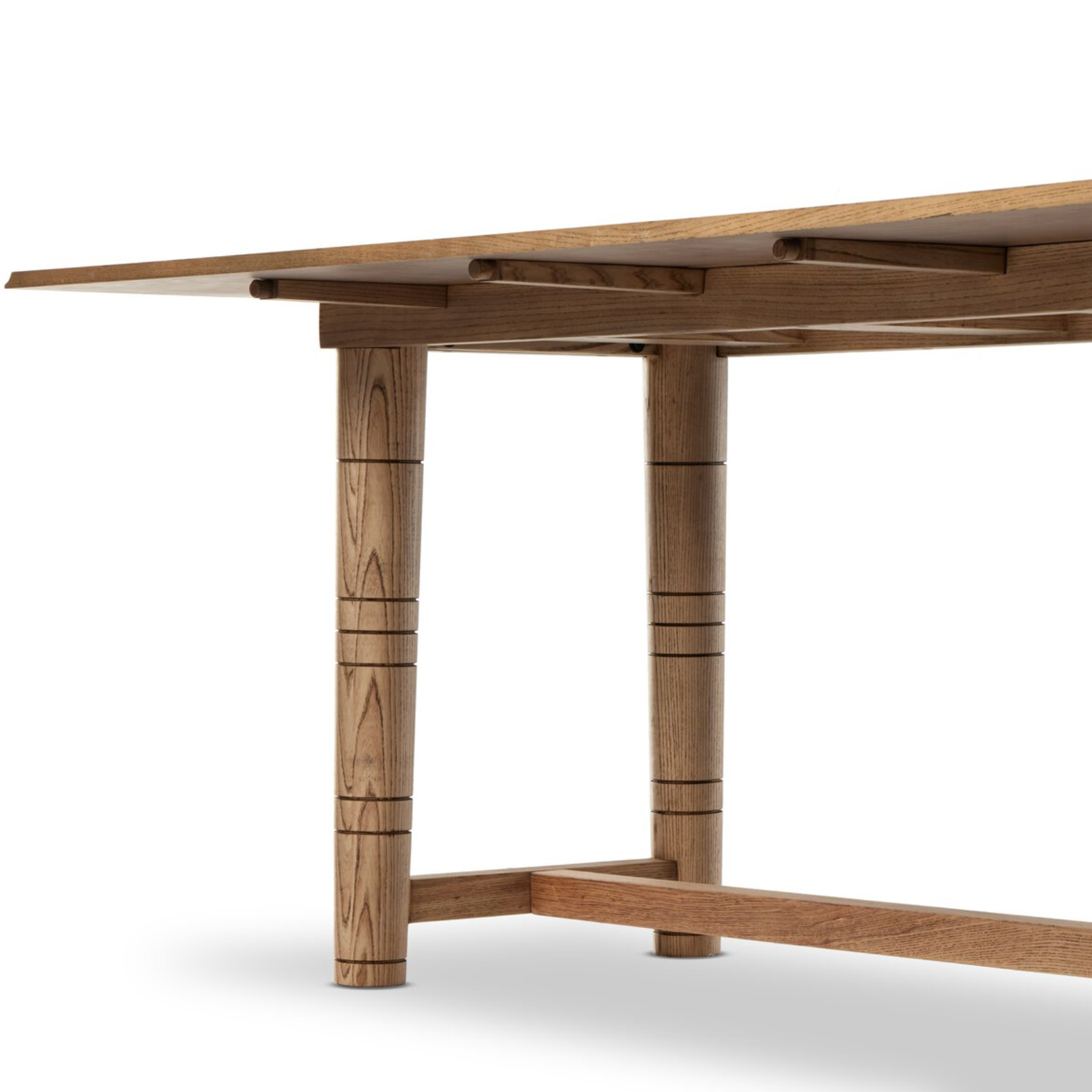 Flip Top Console Table: Underneath Product View