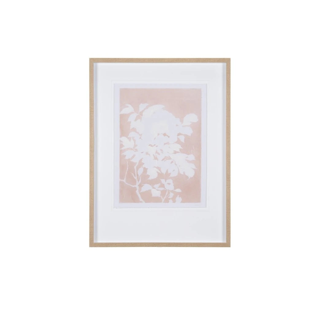 Peony Flower Silhouette Wall Art: Available at City Home PDX